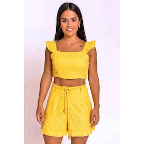 Shorts Laise Com Cinto