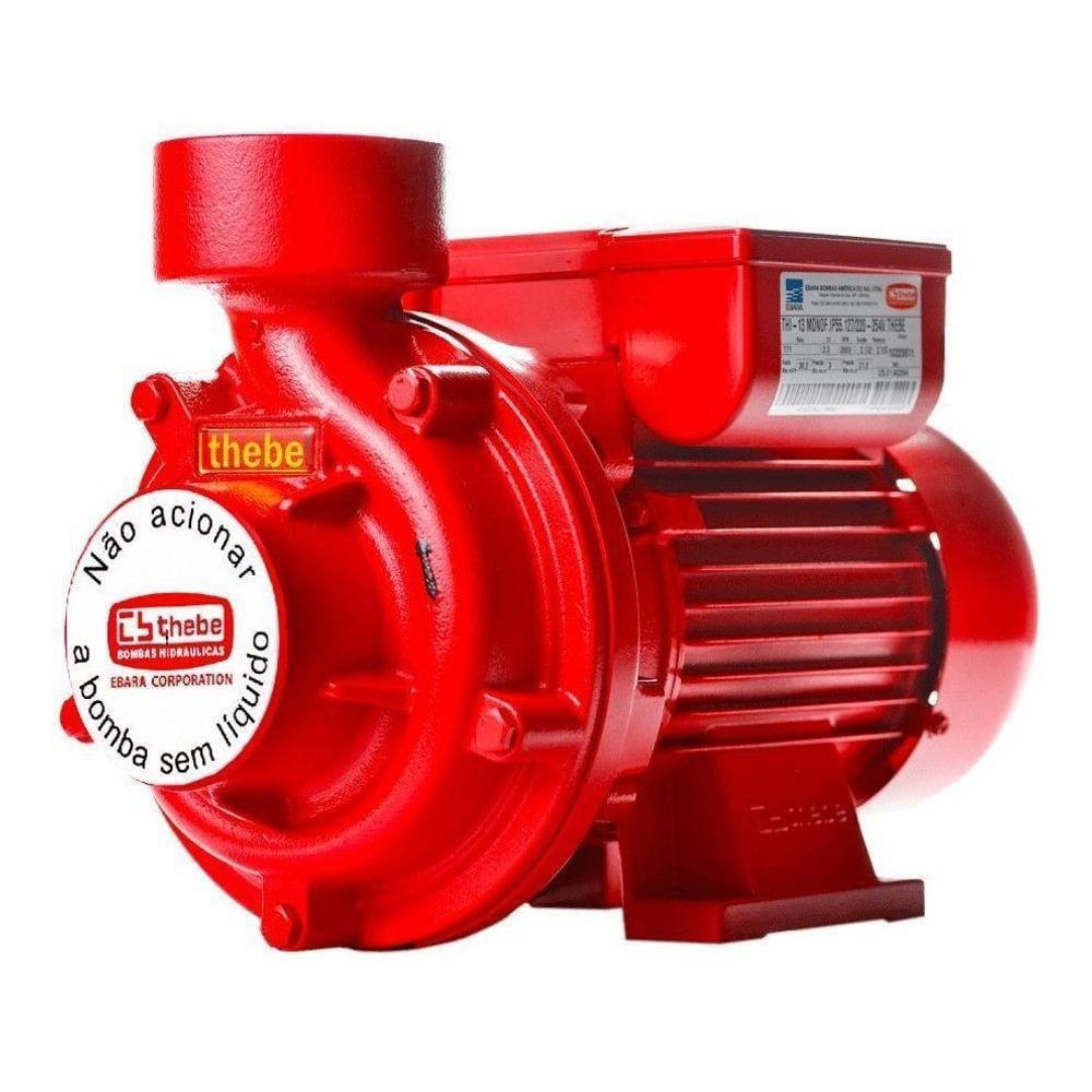 Bomba De Alta Vazão Thebe Thi-13 1,0Cv Mono 127/220-254V