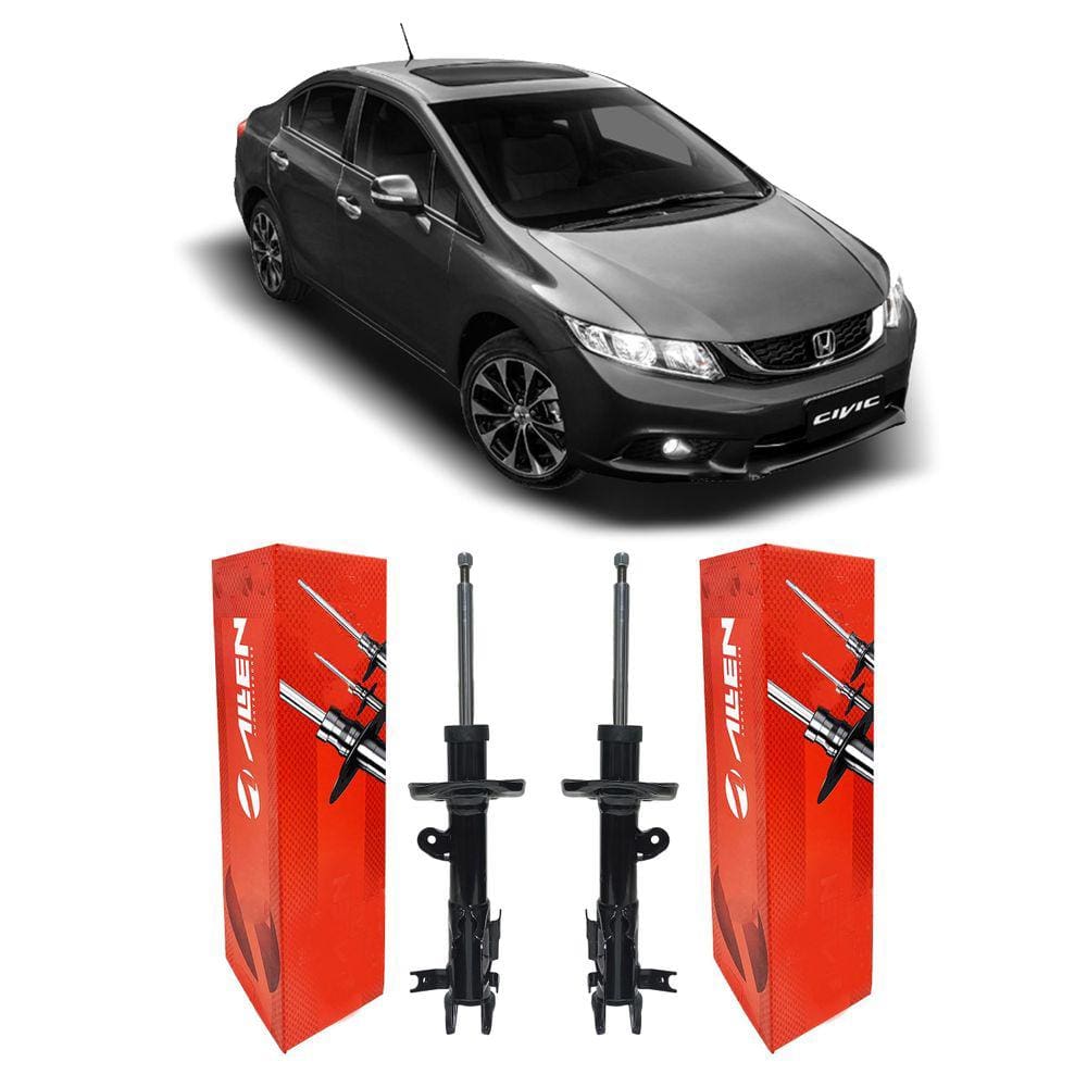 2 Amortecedor Suspensão Dianteira Honda Civic G9 2012 A 2016