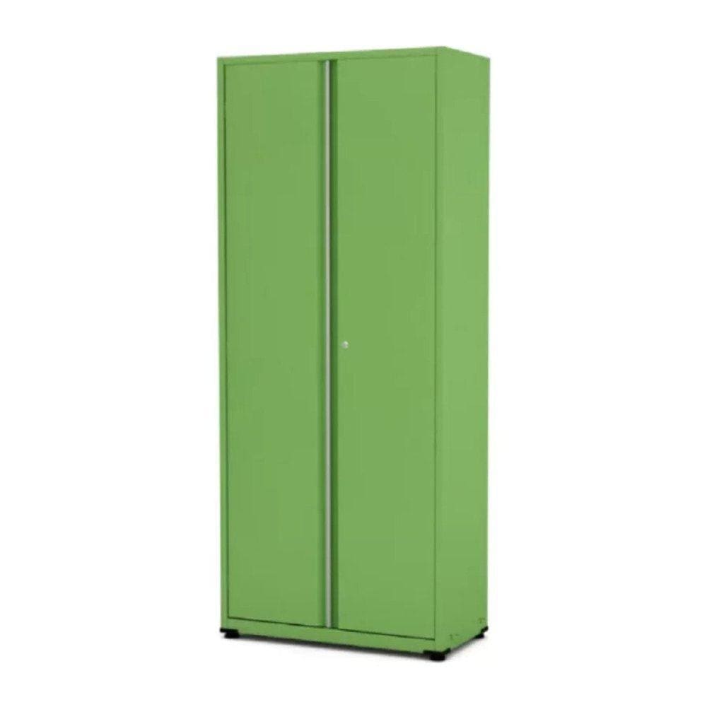 Armário 2 Portas Aço 4 Prateleiras AP409SL Pandin Móveis Verde Miró