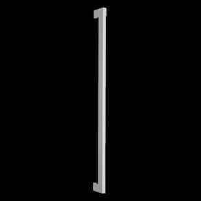 Puxador em Inox Texturizado 1200mm SM Chopin Pado Branco Texturizado