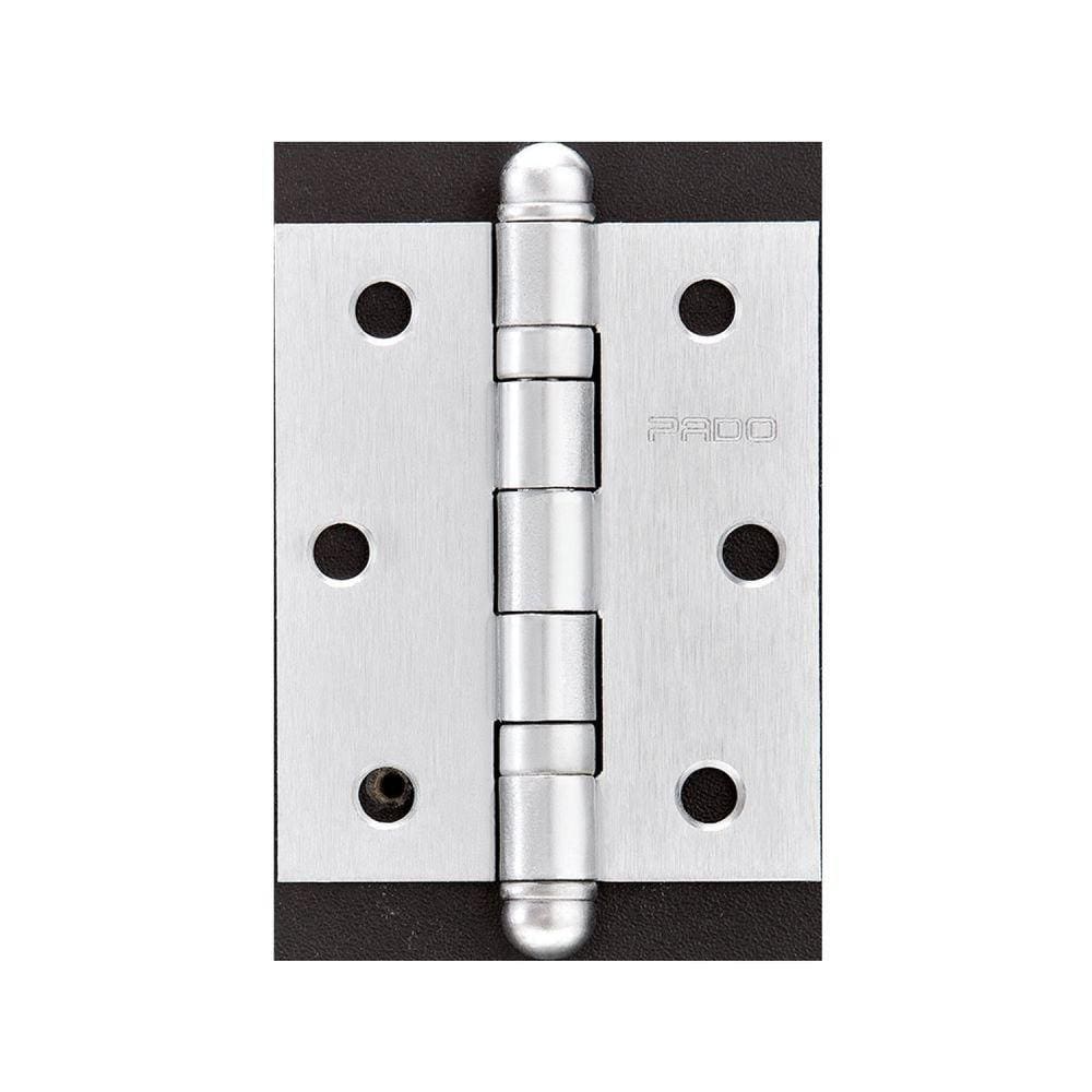 Dobradiça Inox Escovado SM 3025 Prata