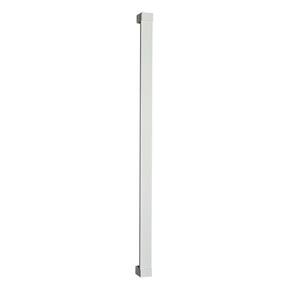 Puxador em Inox 600mm SM Berlim Pado Branco Texturizado