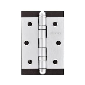 Dobradiça Inox Escovada 3530 Prata