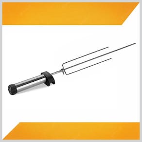 Espeto Giratório Rotary Speto Econômico Pilha Regulável 58 até 63cm