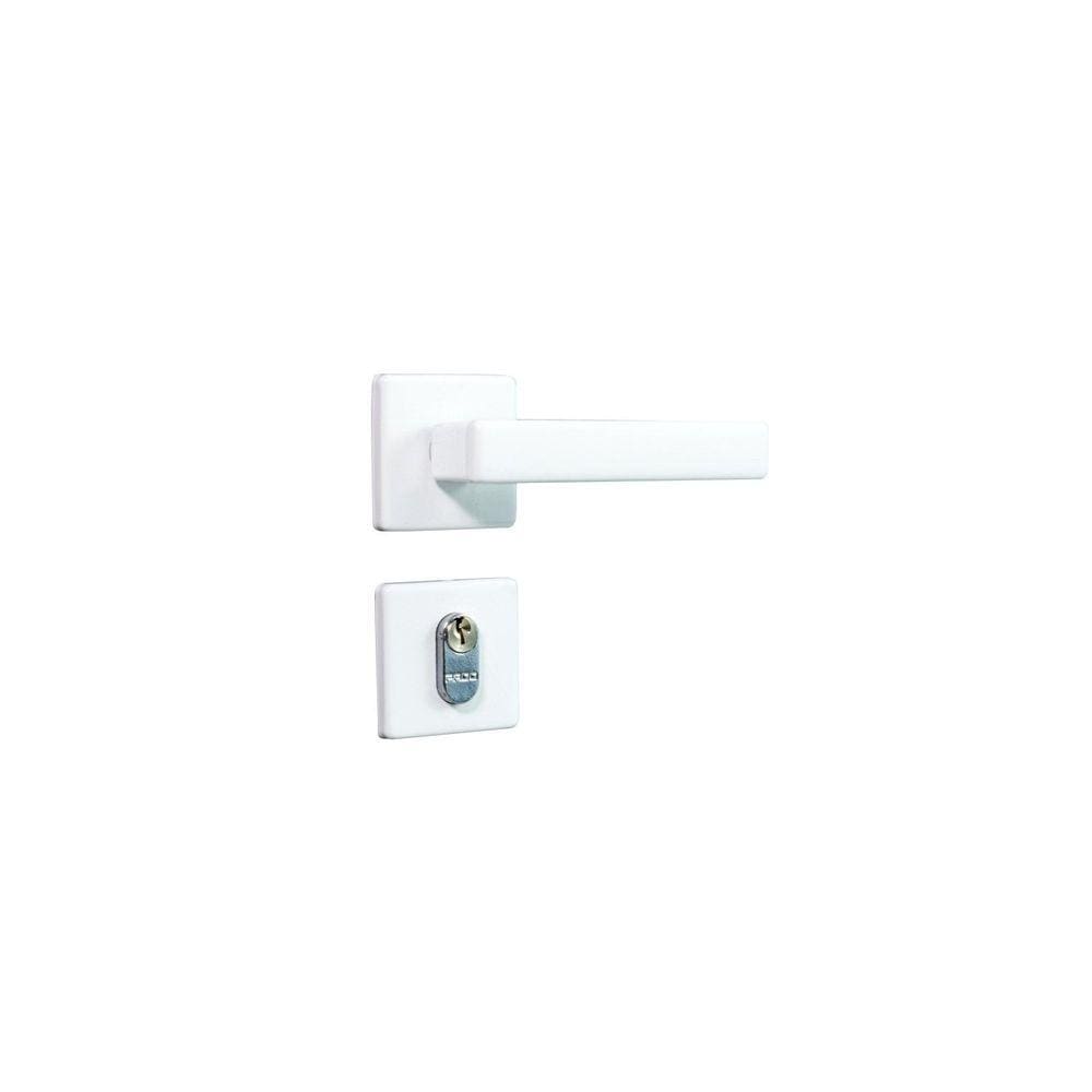 Fechadura 408 Roseta Quadrada Máquina 55 Bronze Oxidado Externa Pado