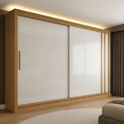 Guarda Roupa Casal 2 Portas de Correr 4 Gavetas Seul Espresso Móveis