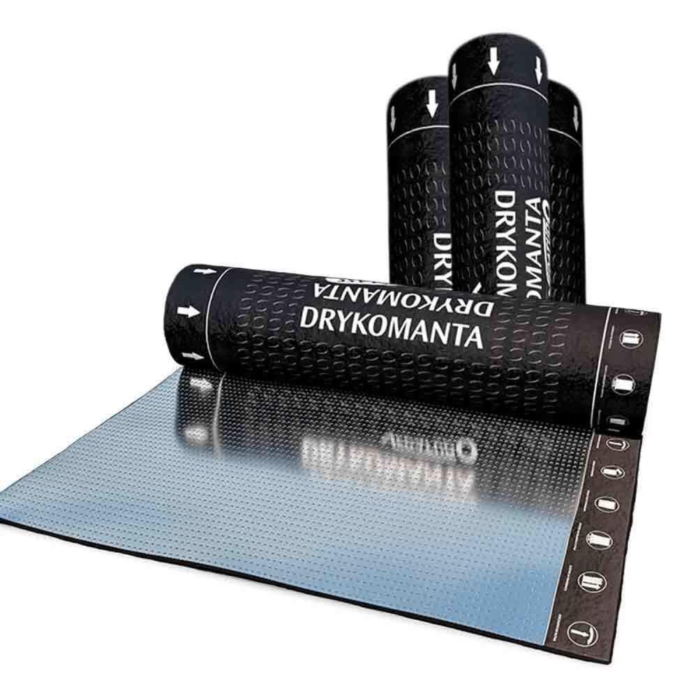 Manta Asfáltica Drykomanta Glass Tipo II C 4MM Alumínio Dryko Alumínio