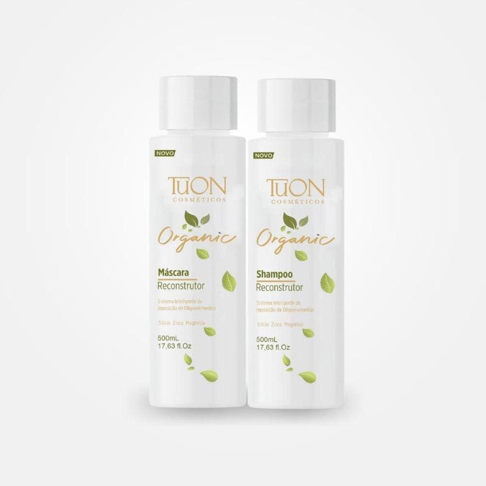 Kit Orgânic 2 Shampoo E Máscara - Tuon