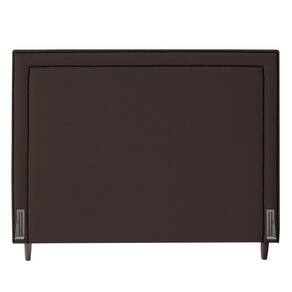 Cabeceira Cama Box Casal Maísa 140Cm Com Frame Marrom
