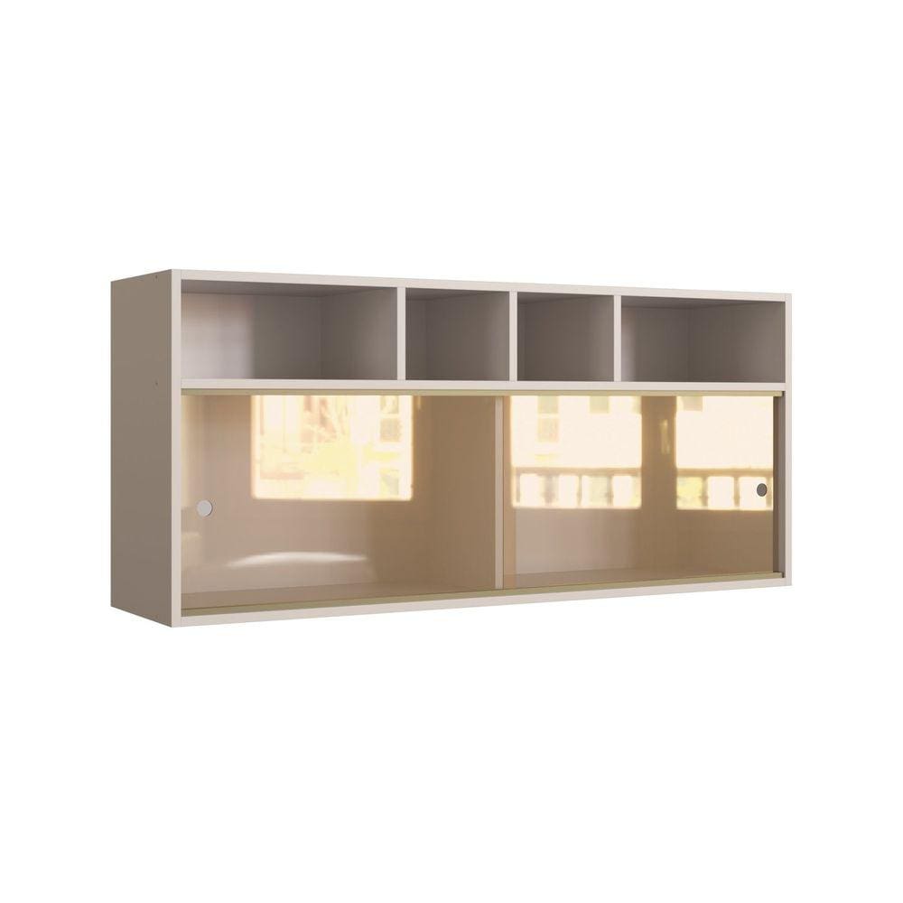 Armário Aereo com 2 Portas 120 cm One Gralar Cinnamon