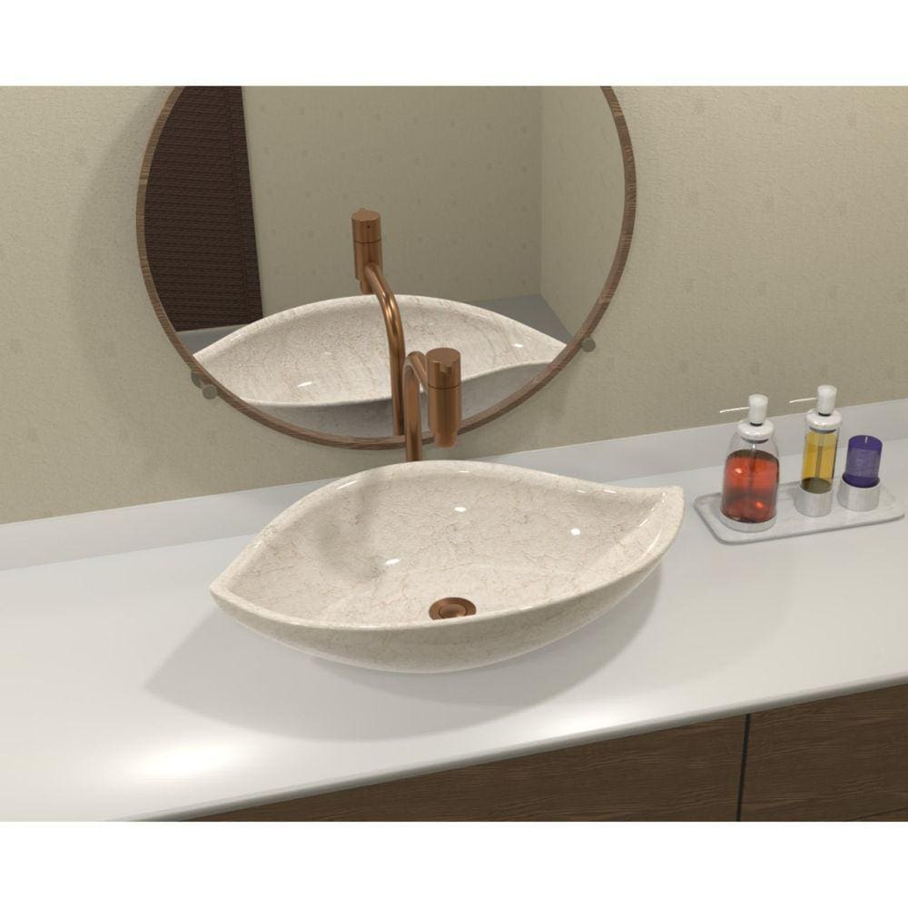 Cuba de Apoio Treviso Calacatta Japi Branco