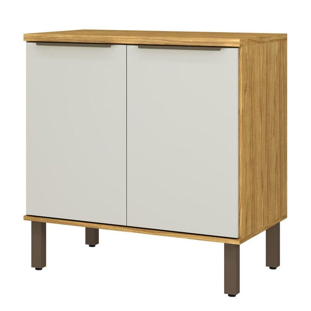 Balcão de Cozinha 2 Portas 80cm Verace Espresso Móveis Marrocos/Off White
