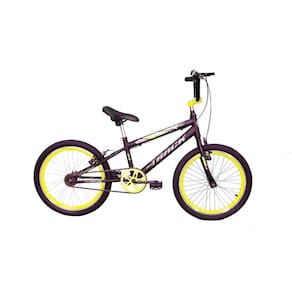 Bicicleta A20 Aro Aero Noxx TK3 Track Preto/Amarelo Neon