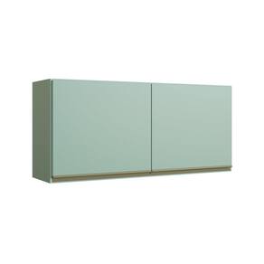 Armário Aéreo 2 Portas 120 cm One Gralar Verde Bellagio