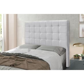 Cabeceira Queen 160cm Linho Rústico Verona Spezzia Decor Grigio