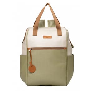 Mochila Grande Maternidade Pirulitando Baby Petit Verde