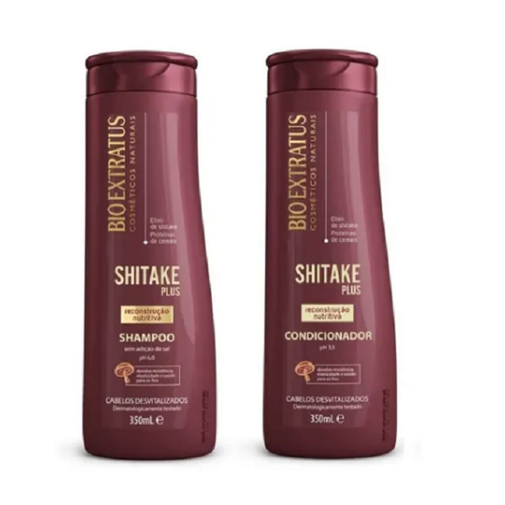 Bio Extratus Shitake Plus (Shampoo+Condicionador 350g)