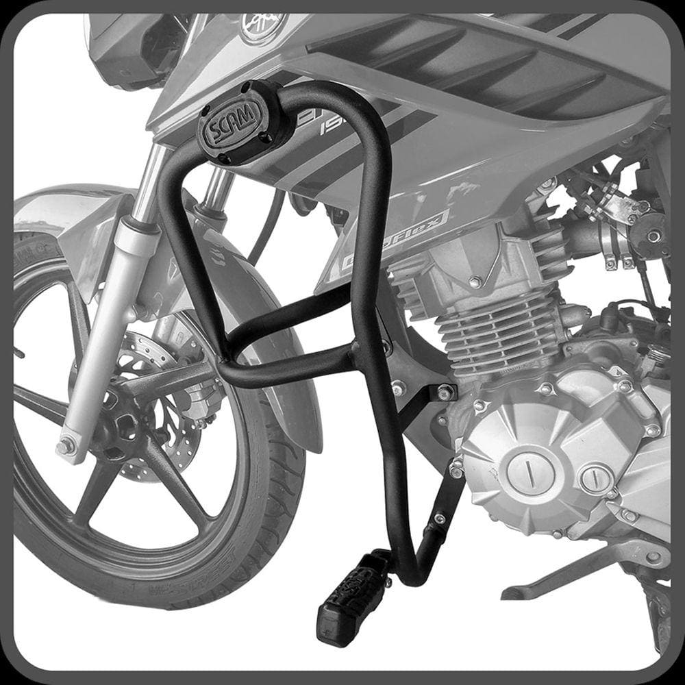 Protetor de Carenagem com Pedaleira Fazer 150 2014+ Factor 150 2016+ Scam