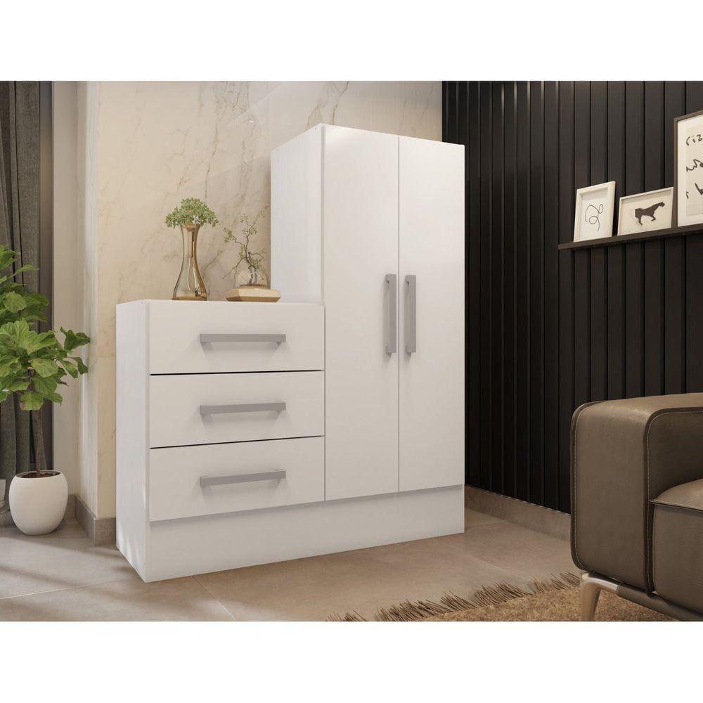 Cômoda Dunas Rodial Branco
