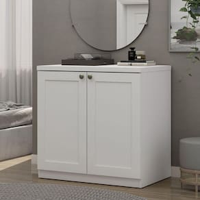 Balcão Provençal 2 Portas100% MDF Genialflex Branco