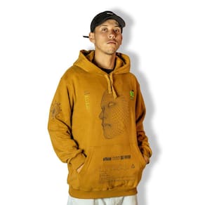 Moletom Official Canguru Rosto Caramelo