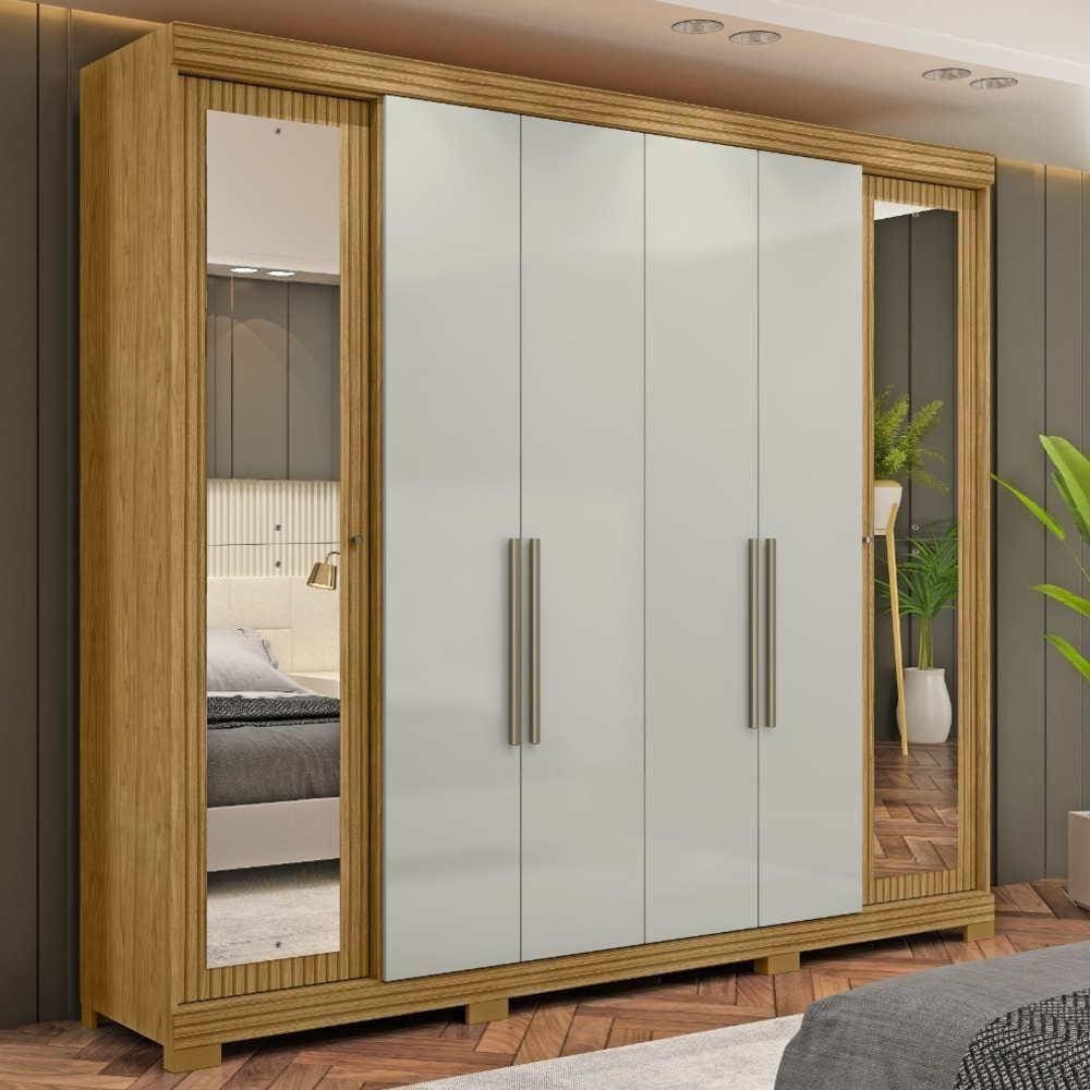 Guarda-Roupa Casal C/ Esp 6 Port 2 Gav Visão Móveis Bogotá