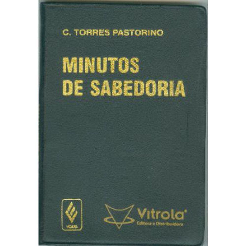 Minutos De Sabedoria - Capa Plástica