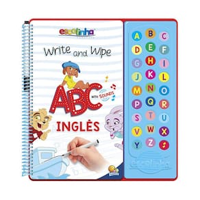 Escute E Aprenda! - Escreva E Apague Abc Com Sons Em Inglês