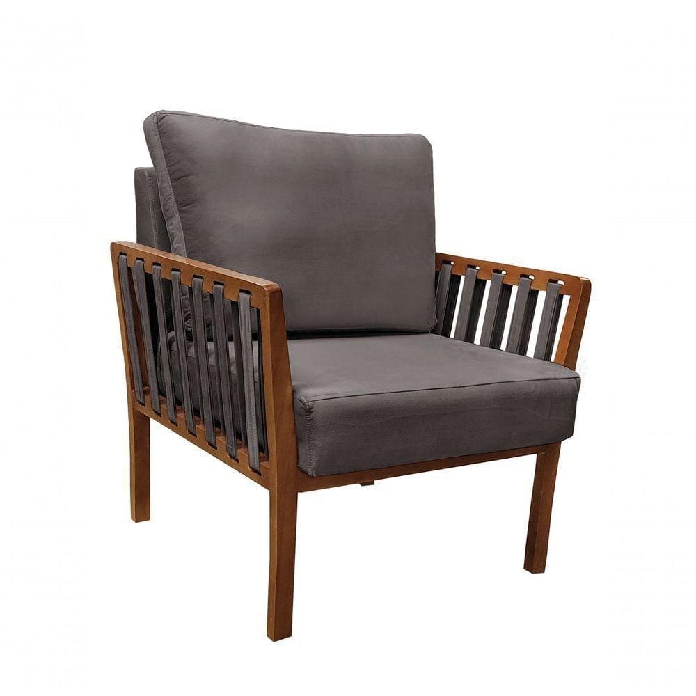 Poltrona Decorativa Luxo Califórnia Dora Bela Cor 0123