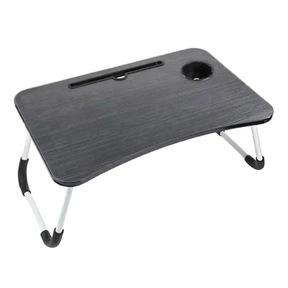 Mesa Suporte para Notebook MDF Multiuso Dobrável Cama Sofá