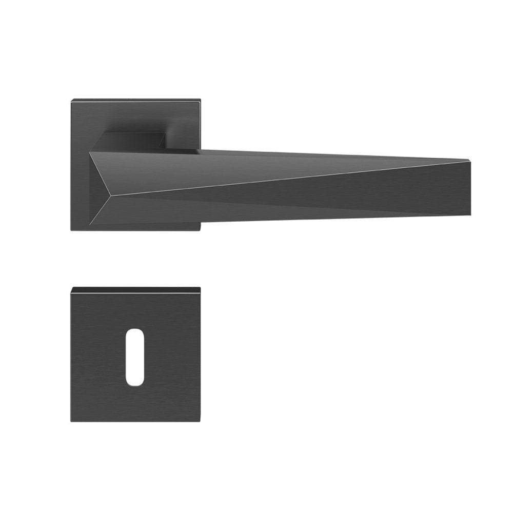 Fechadura Zamac Ascot Roseta Quadrada 55mm Externa Pado