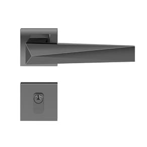 Fechadura Zamac Ascot Roseta Quadrada 55mm Externa Pado