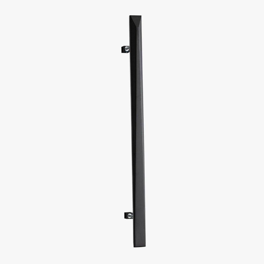 Puxador Ascot 800mm Inox Texturizado Pado Preto