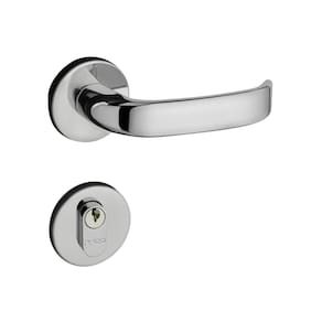 Fechadura Concept Roseta 413 Externa Cromado 55mm Pado