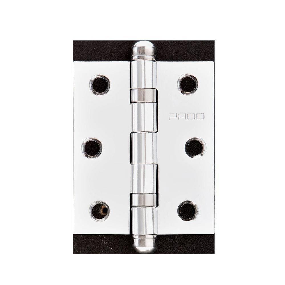 Dobradiça Aço Inox Polido SM 3530 Prata