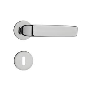 Fechadura Inox Polido Roseta Redonda 882-55 Interna Victoria Pado