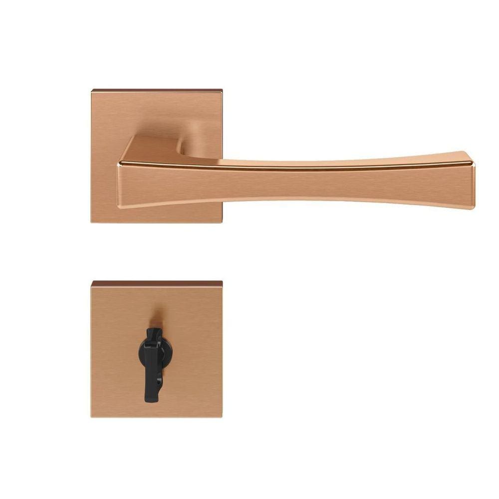 Fechadura em Zamac Roseta Quadrada 855-55 Banheiro Vivaldi Pado