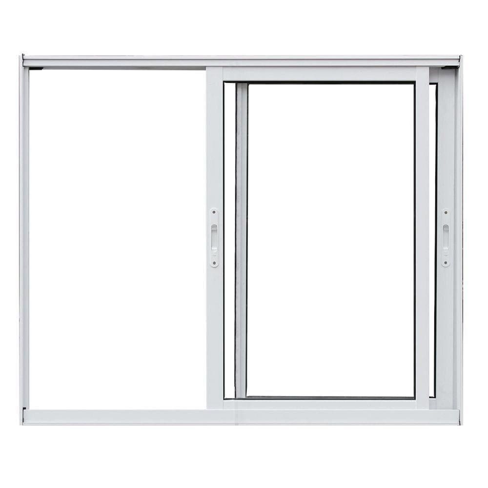 Janela de Alumínio Correr 100x120cm 2 Folhas Magnum Atlântica Branco