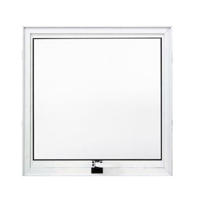 Janela de Alumínio Maxim Ar 60x60cm Magnum Atlântica Branco