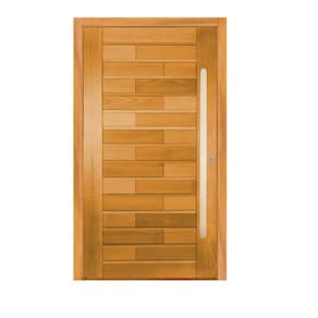 Kit Porta Pivotante 108x215cm Roma Tauari Mapaf Marrom Claro