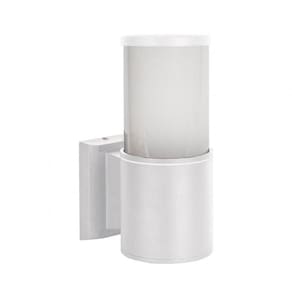 Arandela Imperial Alumínio Vidro Jateado E27 IP54 MP2115ALBRFOAR Bronzearte Branco