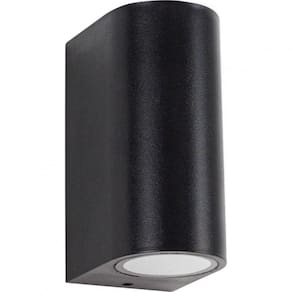 Arandela Optimus PC Grande ARANQDEEXTPCPT Bronzearte Preto