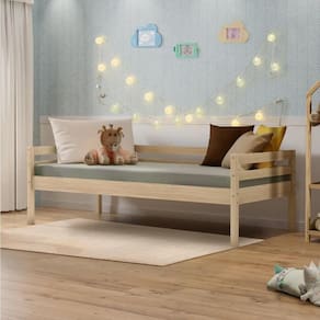 Cama Infantil em Madeira Maciça Prime Casatema Marroml