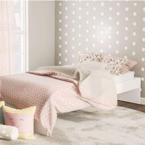 Cama Infantil Montessoriana Reversível Atenas Casatema Branco