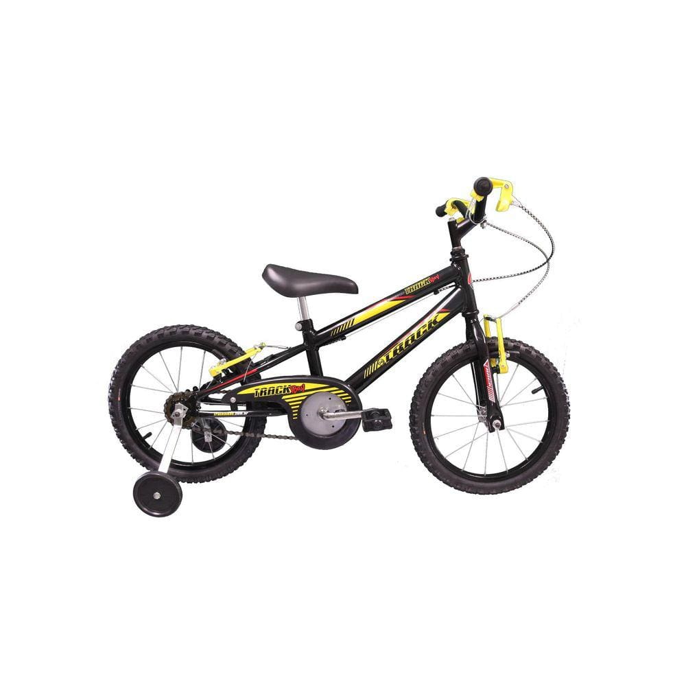 Bicicleta Infantil Trackboy A16 TK3 Track Preto/Amarelo
