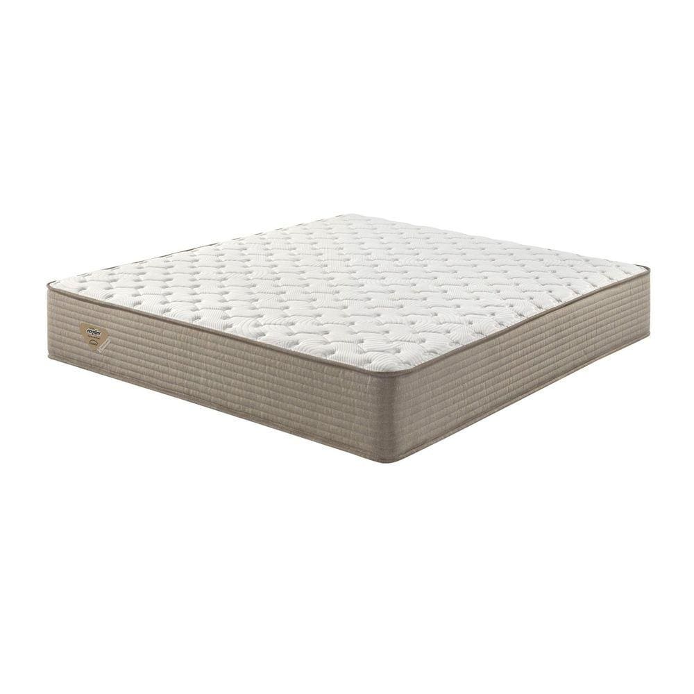 Colchão Queen Relax Duo Comfort Molas Ensacadas 158x198x30cm Ecoflex Bege