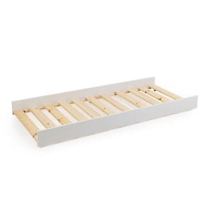Cama Auxiliar Infantil Divicar Móveis Branco Acetinado