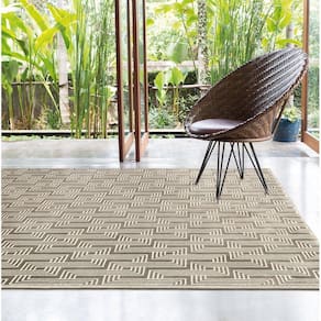Tapete Chevron 150x200cm Tapetes São Carlos Prata Design