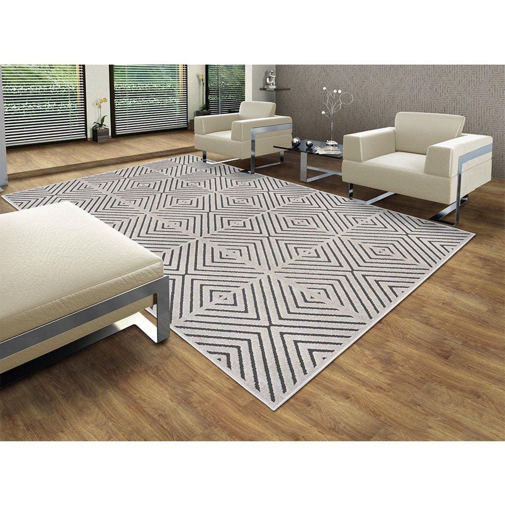 Tapete Chevron 200x290cm Tapetes São Carlos Quadros